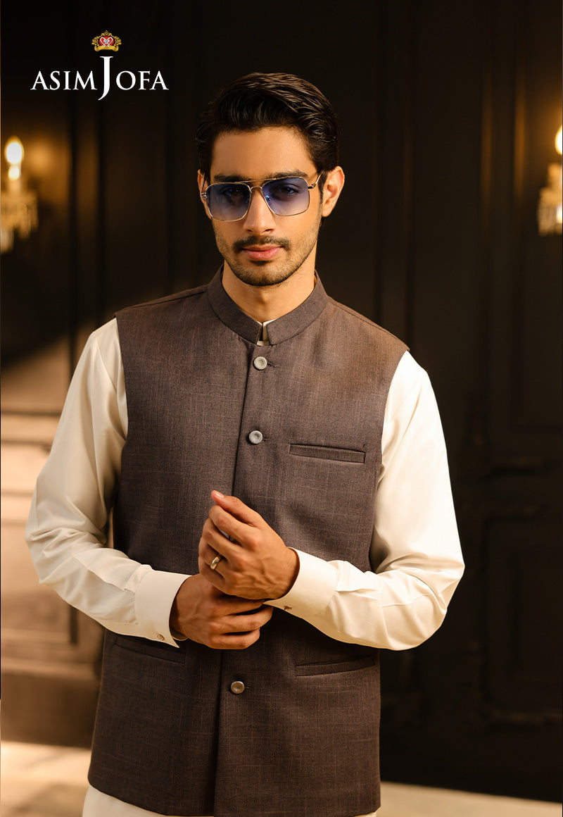 AJMWC-01 STITCHED WAISTCOAT 1 PC
