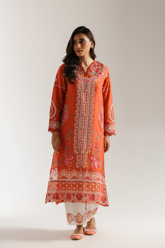ETHNC WOMEN EMBROIDERED SUIT