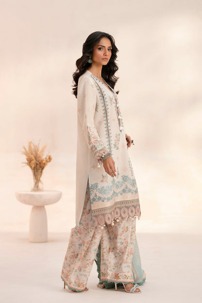 ETHNC WOMEN EMBROIDERED SUIT