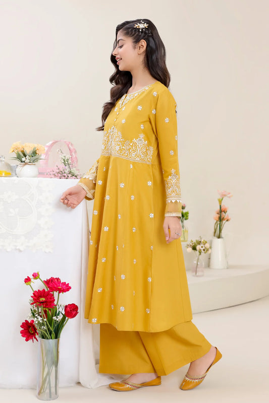 PINK PETALS TEEN GIRLS SUNFLOWER - 2 PIECE