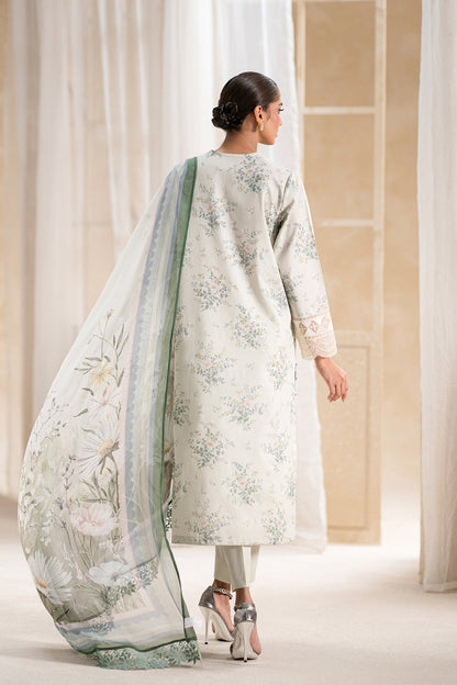 ETHNC WOMEN EMBROIDERED LAWN SUIT