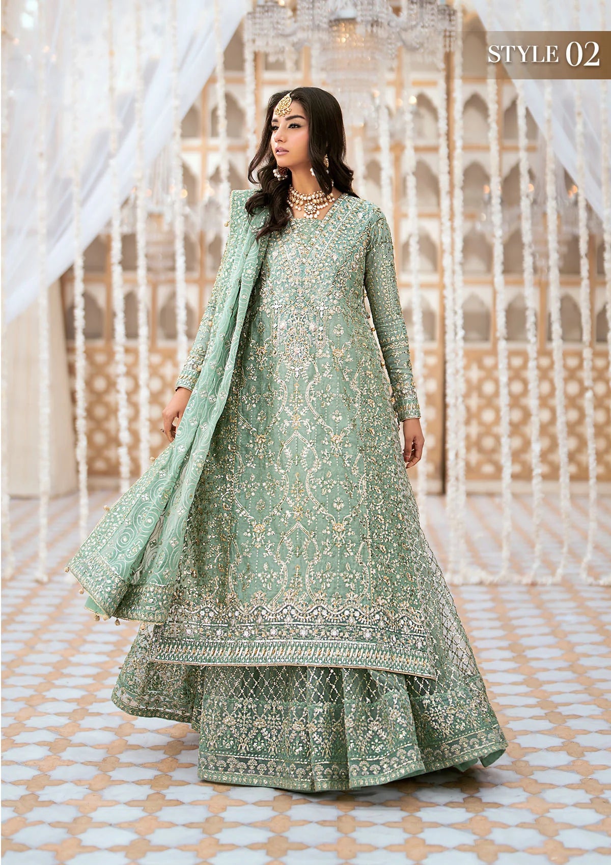 AIK BRIDALS WEDDING FESTIVE '24 VOL. 1 - LOOK 05