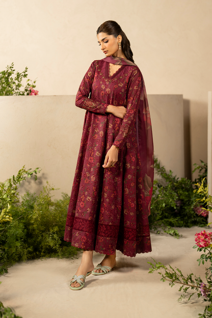 IZNIK EFL-10 EMBROIDERED LAWN