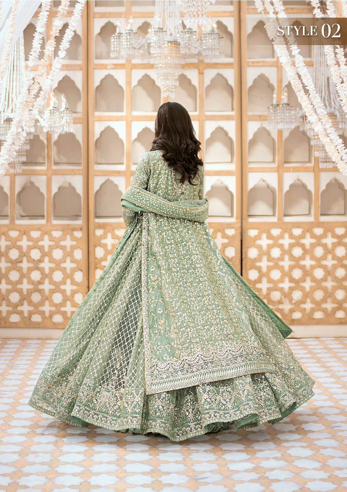 AIK BRIDALS WEDDING FESTIVE '24 VOL. 1 - LOOK 05