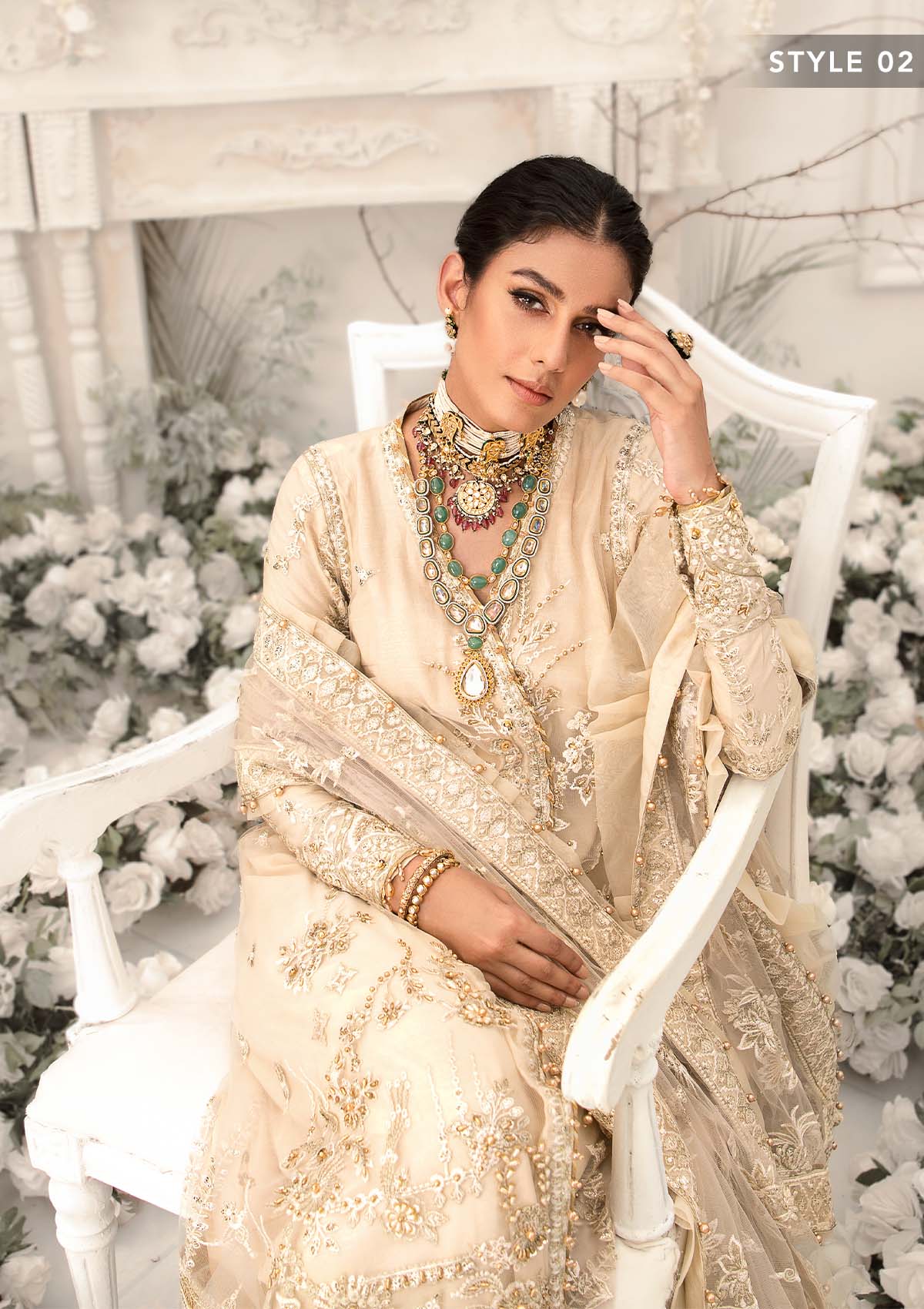 AIK BRIDALS WEDDING FESTIVE '22 - LOOK 06