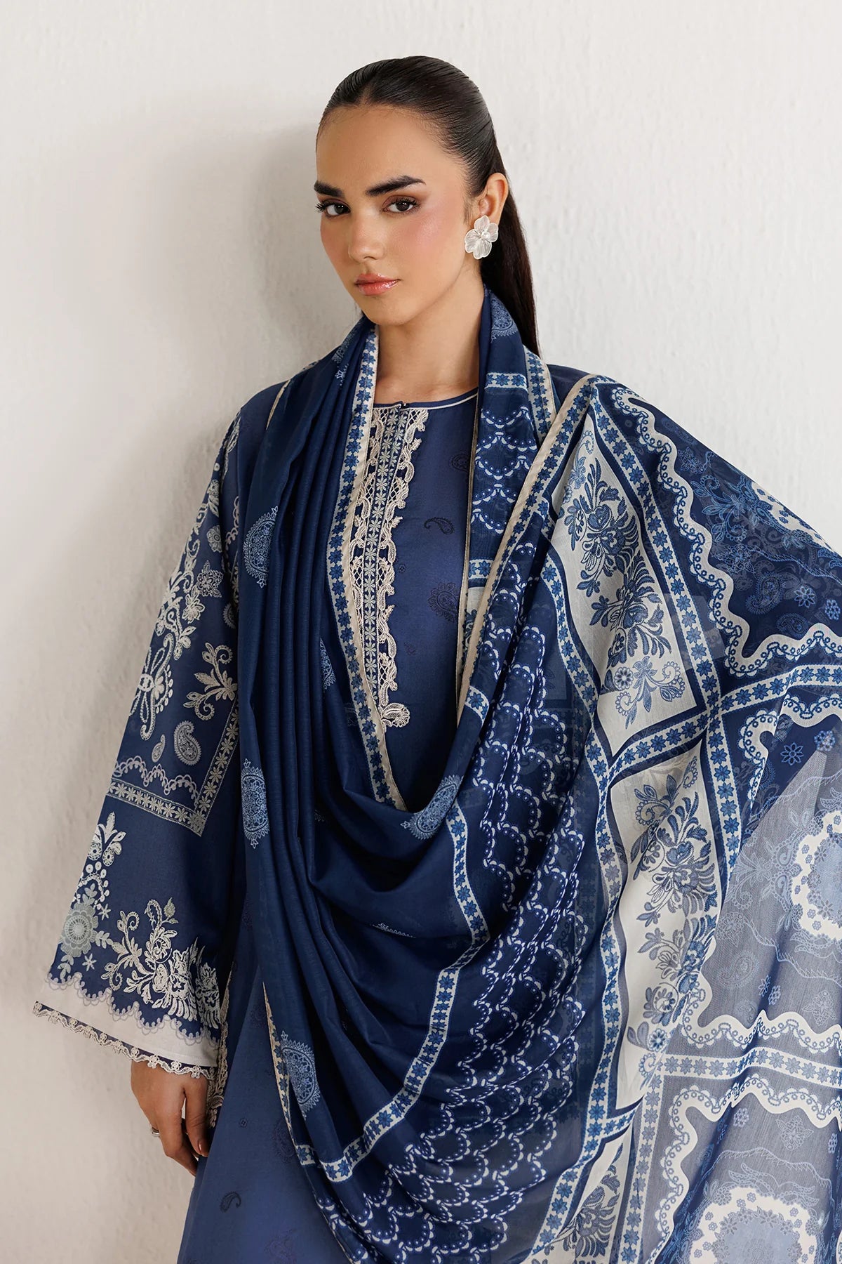 EMBROIDERED LAWN SF-4494