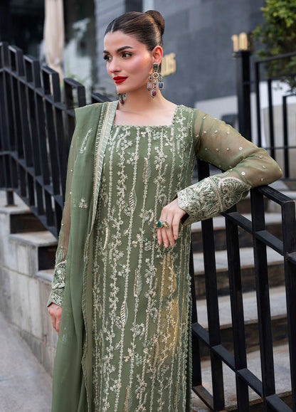 CT 25006 Mist - At First Glance | Unstitched Chiffon | 3 Piece