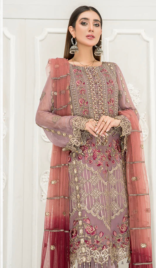 MARYAM'S D-03 MAUVE LILAC 1