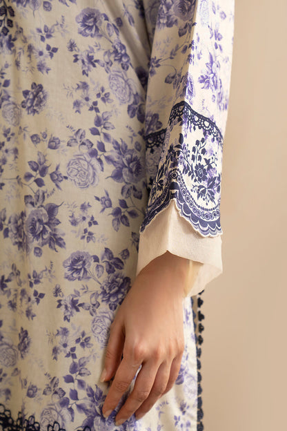 Embroidered Shirt Shalwar Dupatta - 0593