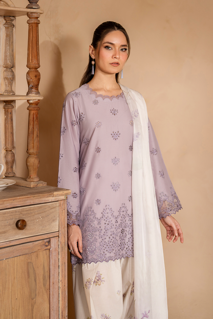 IZNIK UE-478 EMBROIDERED LAWN