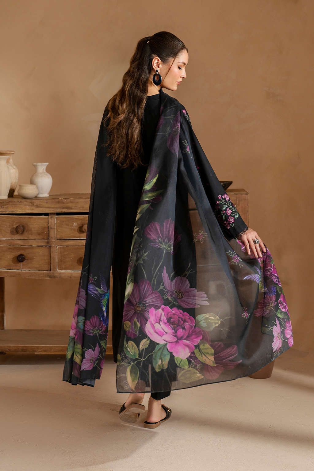 IZNIK UE-477 EMBROIDERED LAWN
