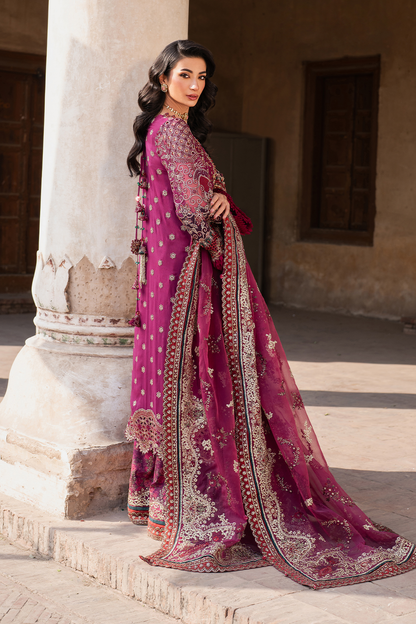IZNIK ILC-04 EMBROIDERED CHIFFON