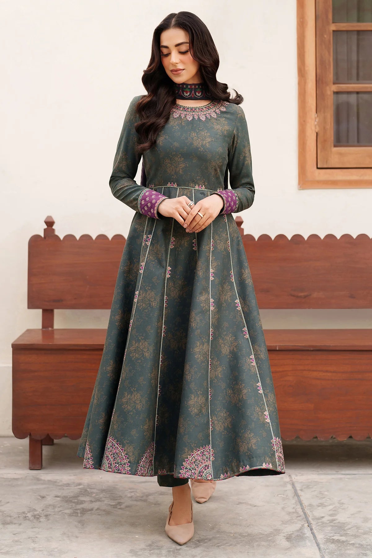 EMBROIDERED PREMIUM VISCOSE RTW-1231