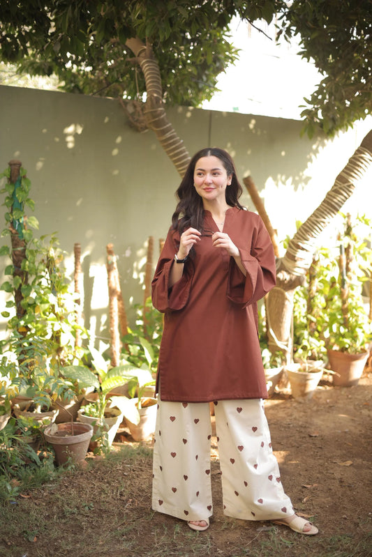 2PC EMBROIDERED LAWN