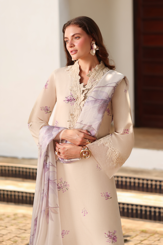 IZNIK UE-492 PRINTED LAWN