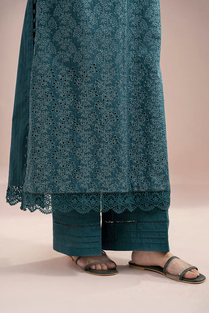 Embroidered Shirt Shalwar Dupatta - 0537