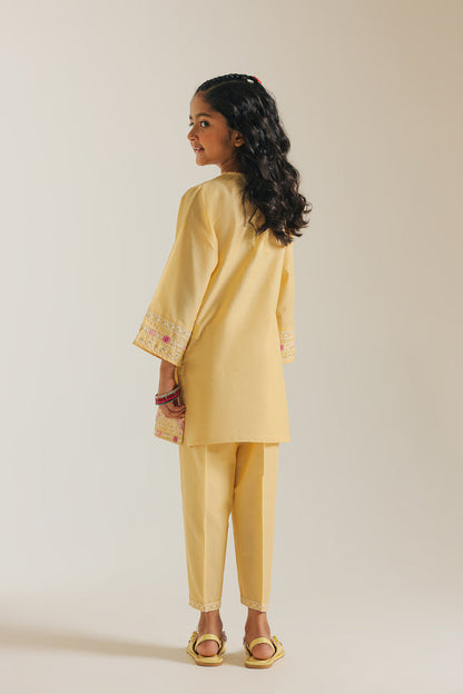 ETHNC GIRLS EMBROIDERED SUIT