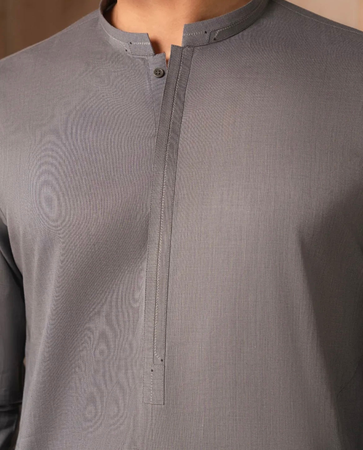 DENIM BLUE COTTON CASUAL KURTA