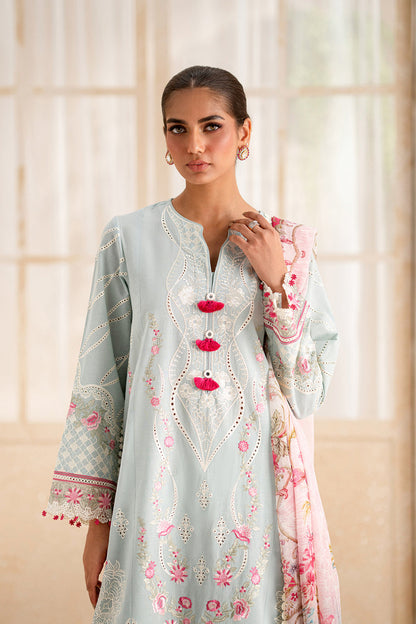ETHNC WOMEN EMBROIDERED LAWN SUIT