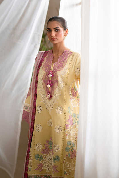 ETHNC WOMEN EMBROIDERED LAWN SUIT