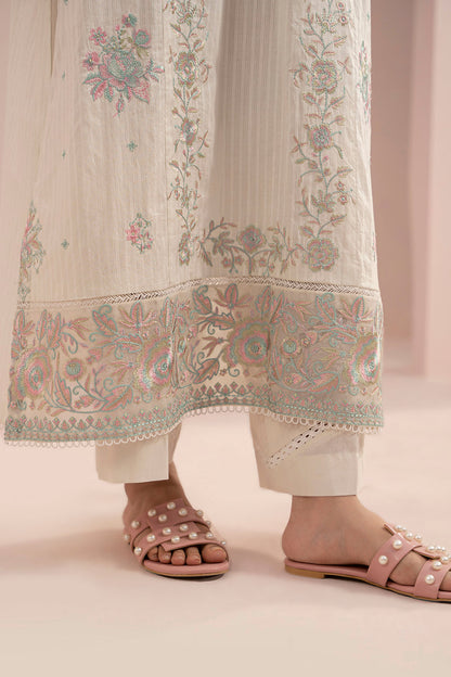 Embroidered Shirt Shalwar Dupatta - 0467