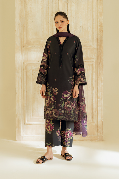 IZNIK UE-449 PRINTED LAWN