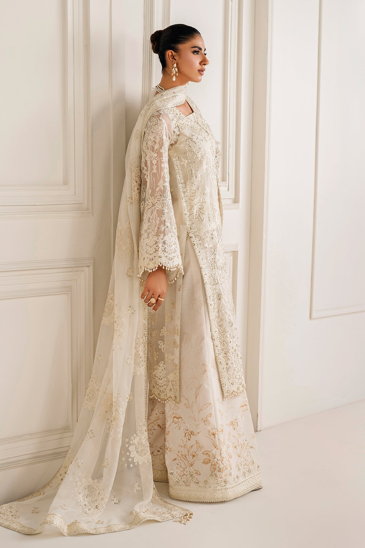 BAROQUE - EMBROIDERED CHIFFON