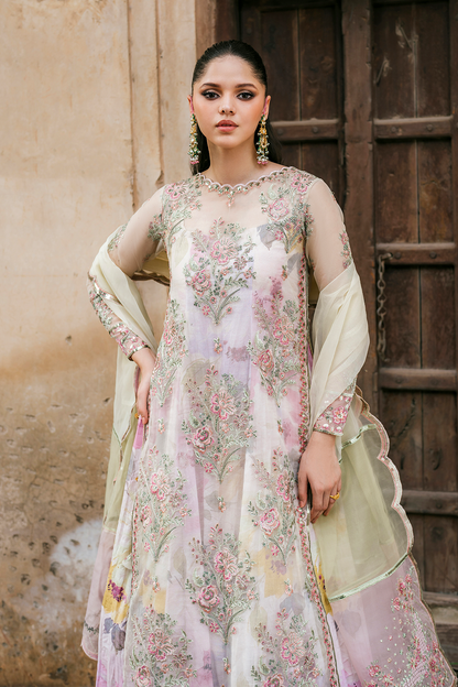 IZNIK UE-320 PRINTED RAW SILK