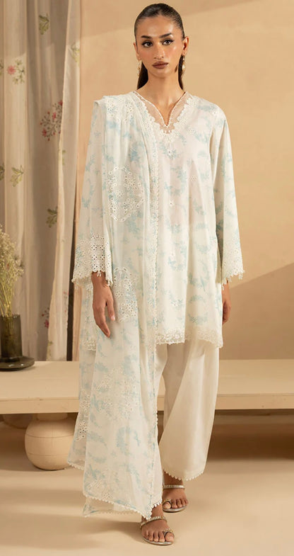 CROSS STITCH - VANILLA ICE- 3PC EMBROIDERED LAWN SUIT