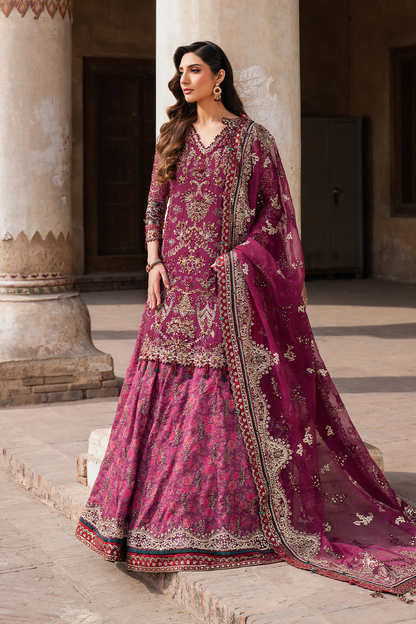 IZNIK ILC-04 EMBROIDERED CHIFFON