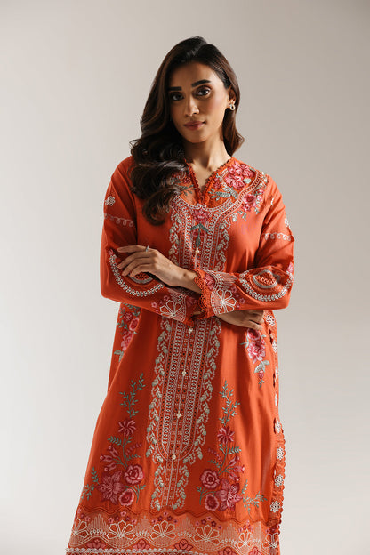 ETHNC WOMEN EMBROIDERED SUIT