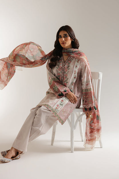 ETHNC WOMEN EMBROIDERED SUIT