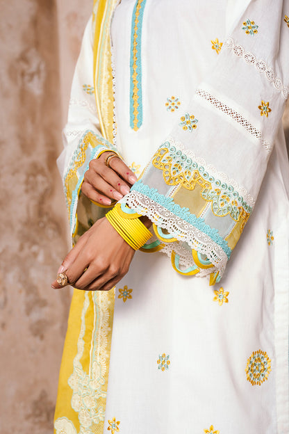 Embroidered Shirt Shalwar Dupatta - 0804