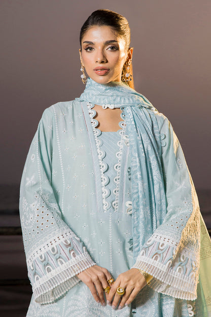 Embroidered Shirt Shalwar Dupatta - 0079