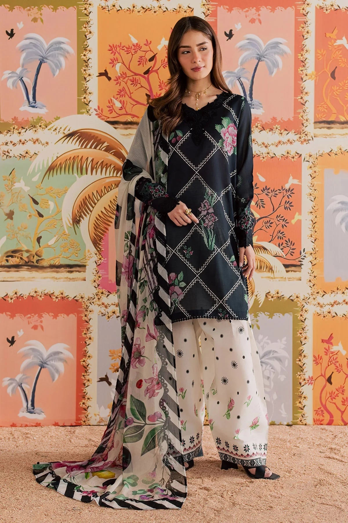 Ebon - 3 Piece Lawn RTW