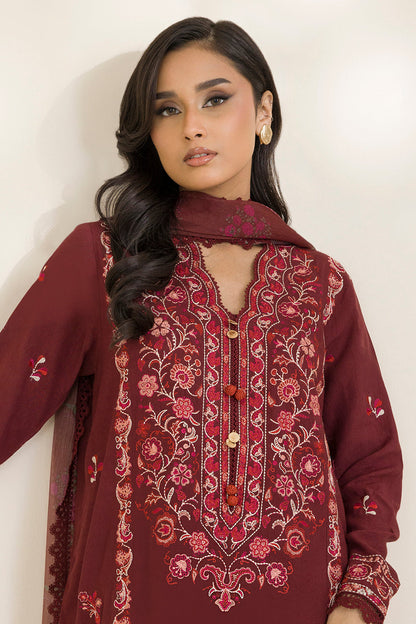 Embroidered Shirt Shalwar Dupatta - 0054