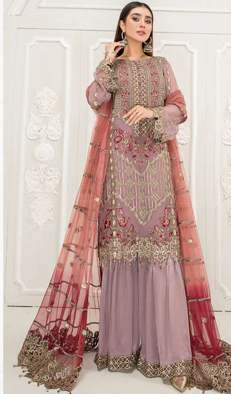 MARYAM'S D-03 MAUVE LILAC 1