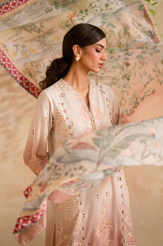 ETHNC WOMEN EMBROIDERED LAWN SUIT