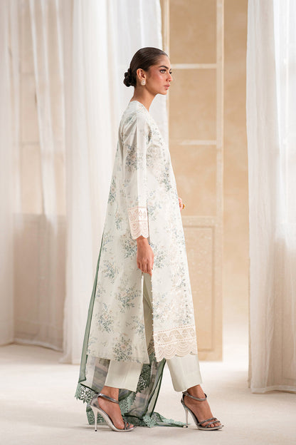 ETHNC WOMEN EMBROIDERED LAWN SUIT