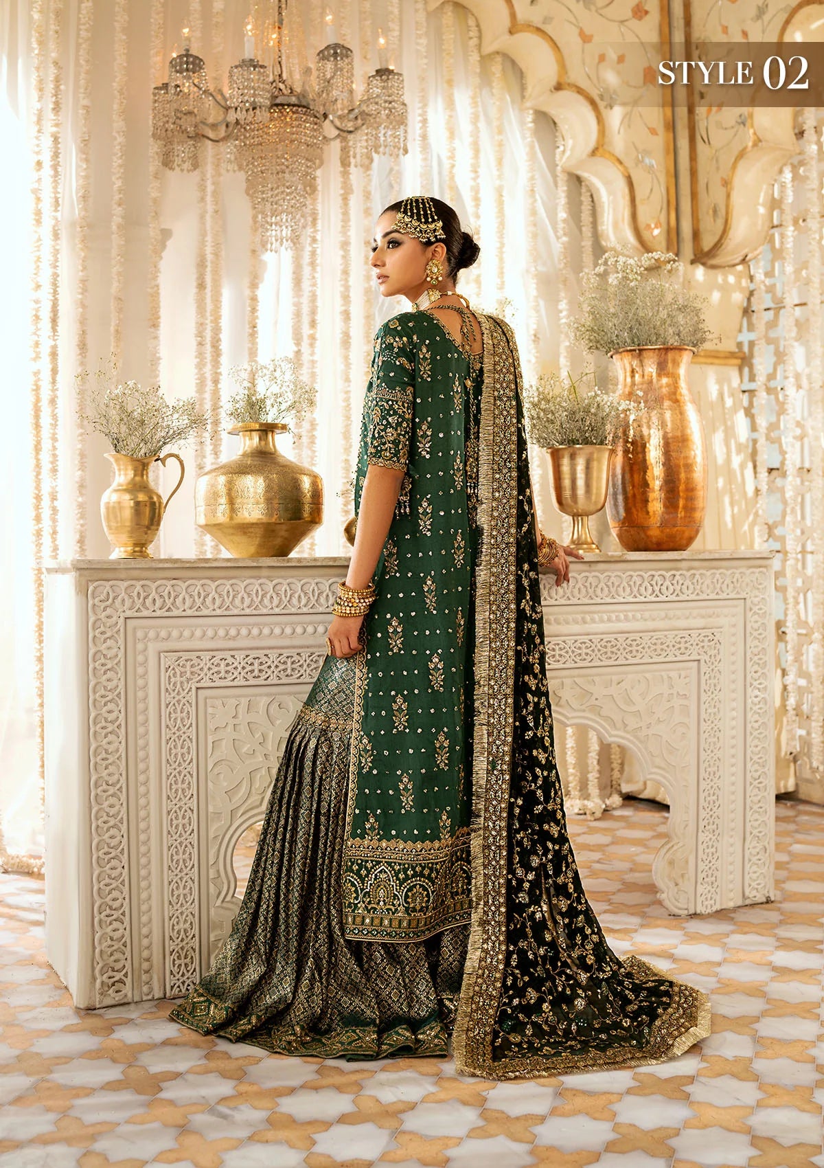 AIK BRIDALS WEDDING FESTIVE '24 VOL. 1 - LOOK 07
