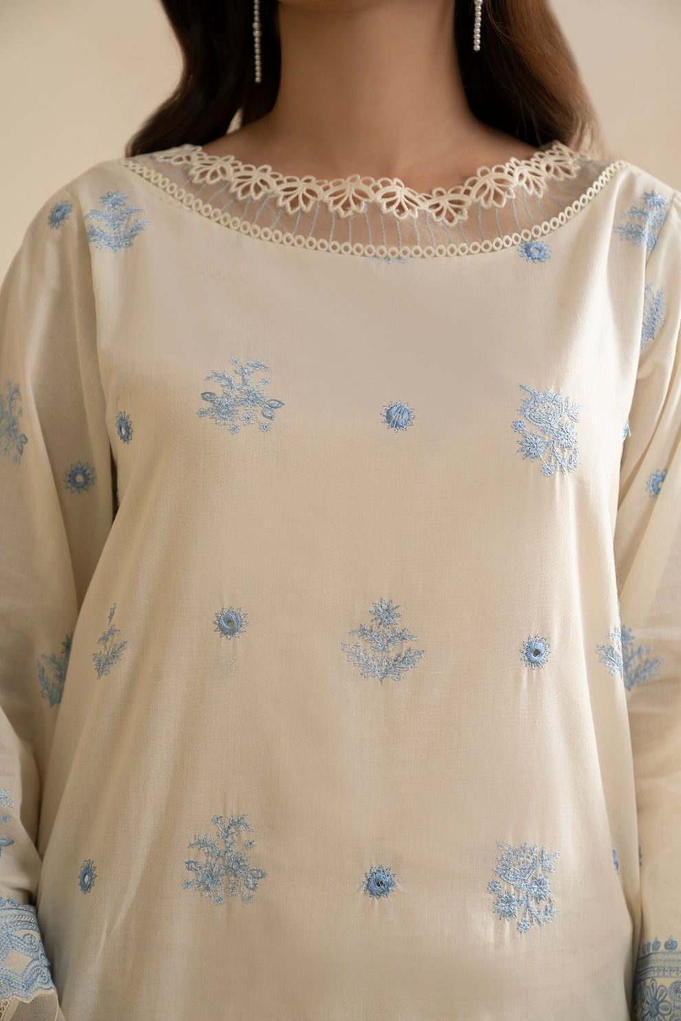 Embroidered Shirt Shalwar Dupatta - 0601