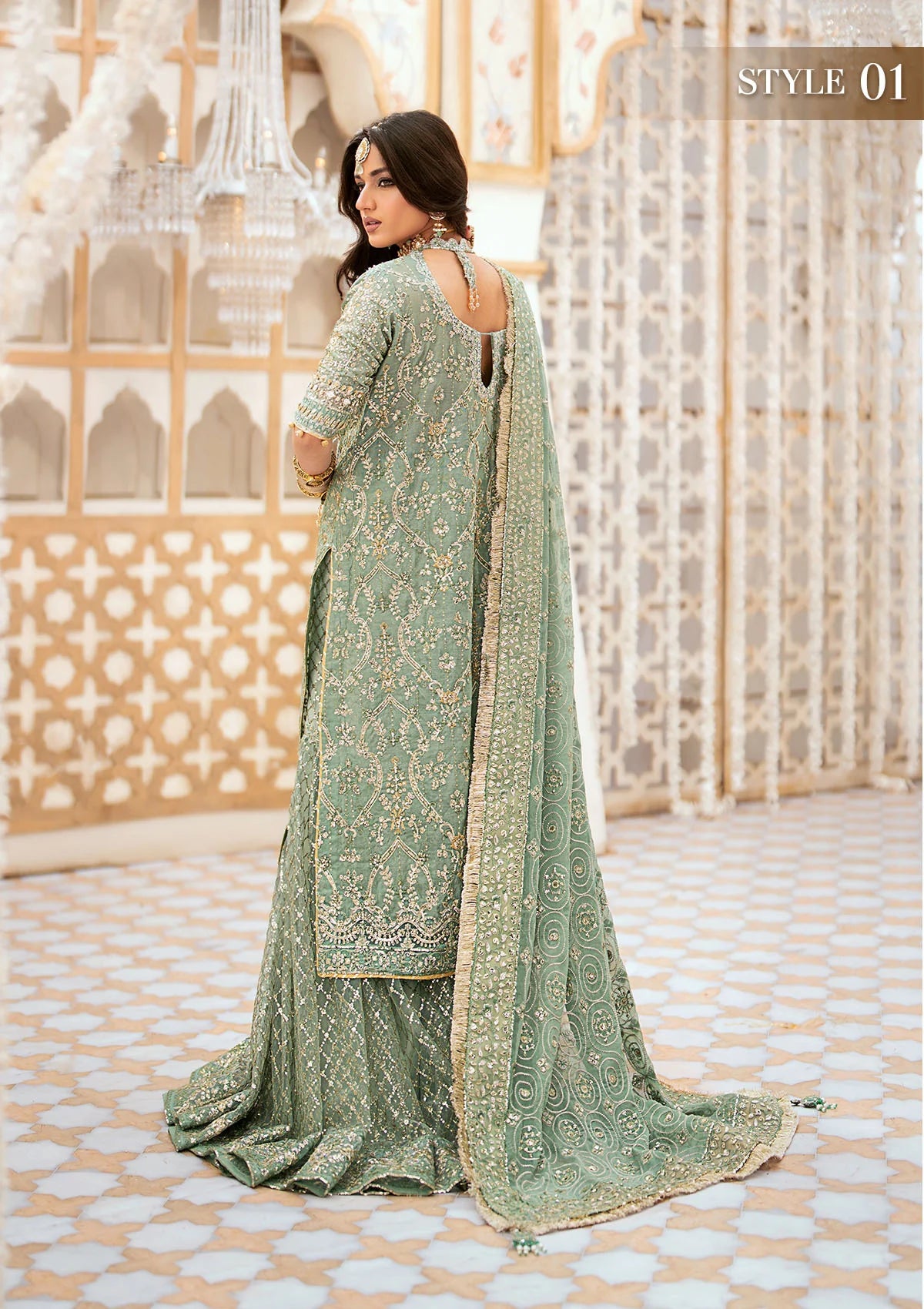 AIK BRIDALS WEDDING FESTIVE '24 VOL. 1 - LOOK 05