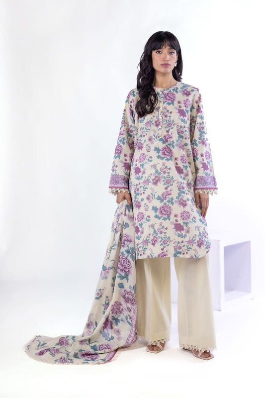 Printed | Lawn
Fabrics 3 Piece
