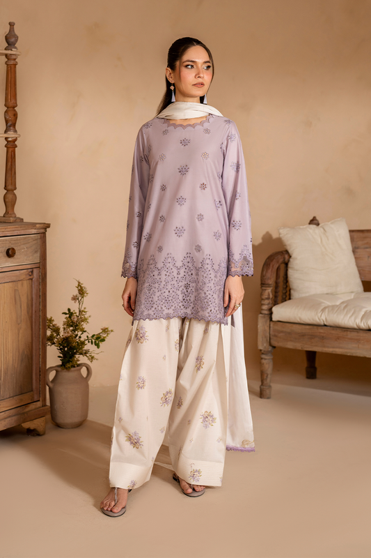 IZNIK UE-478 EMBROIDERED LAWN