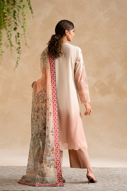 ETHNC WOMEN EMBROIDERED LAWN SUIT