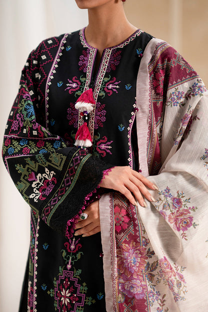 ETHNC WOMEN EMBROIDERED LAWN SUIT