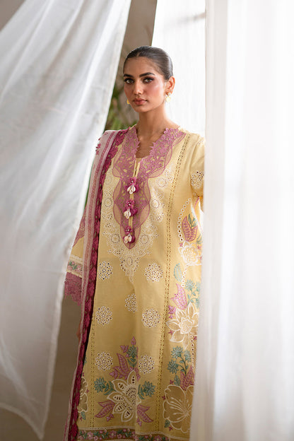 ETHNC WOMEN EMBROIDERED LAWN SUIT