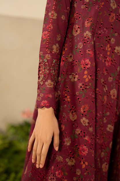 IZNIK EFL-10 EMBROIDERED LAWN