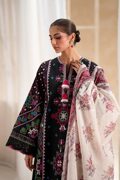 ETHNC WOMEN EMBROIDERED LAWN SUIT