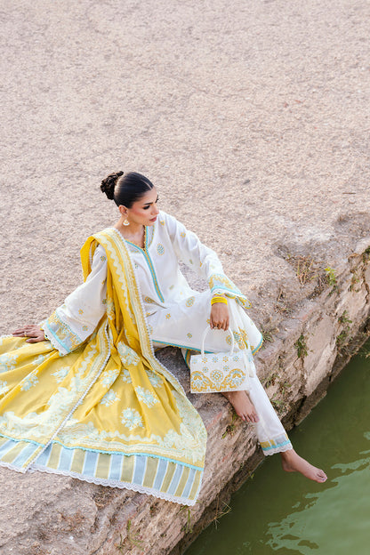 Embroidered Shirt Shalwar Dupatta - 0804